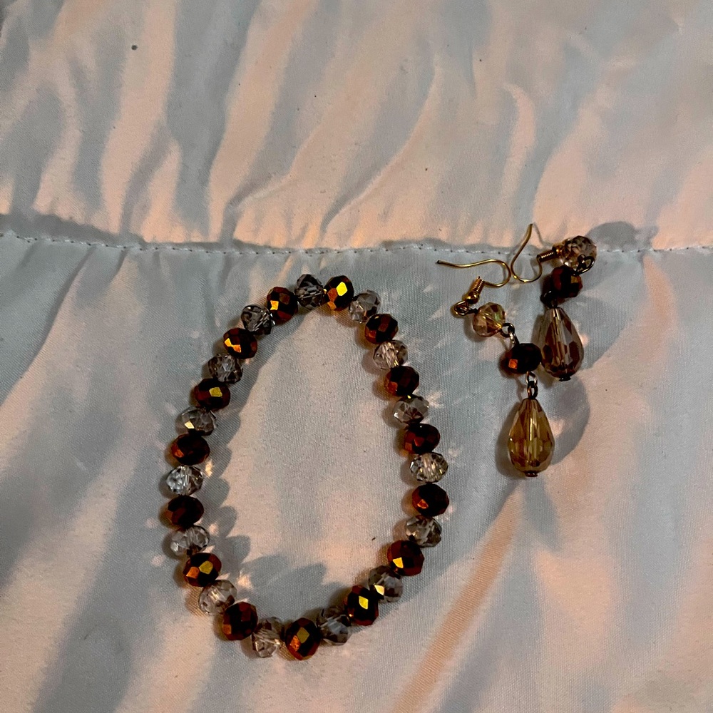 Bracelet and Earrings set